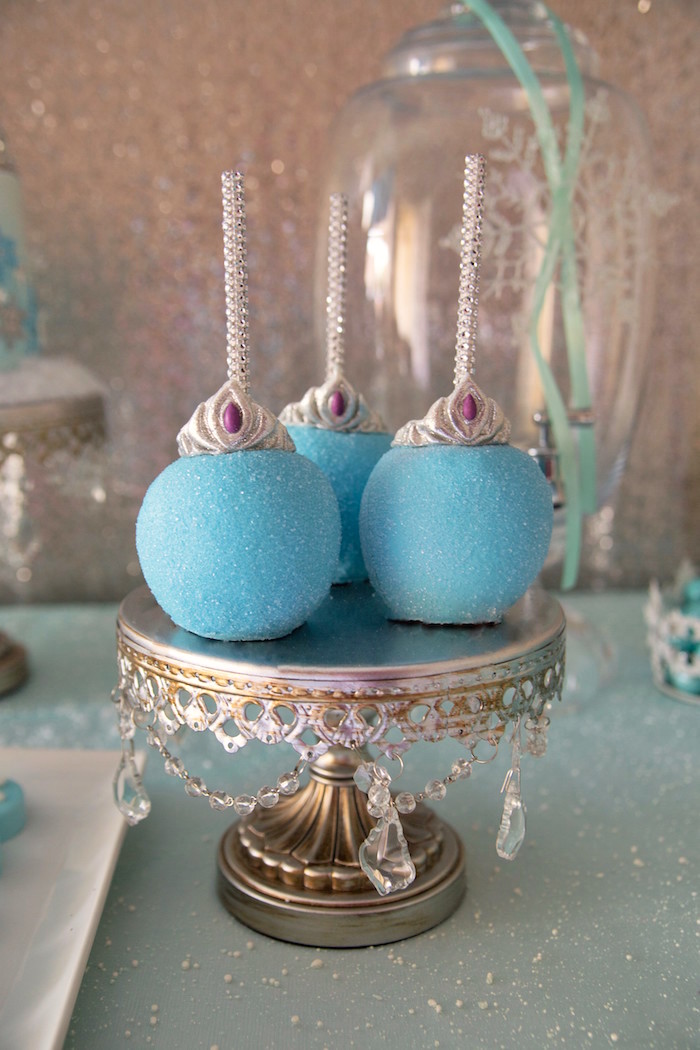 Kara's Party Ideas Frozen Wonderland Birthday Party via Kara's Party