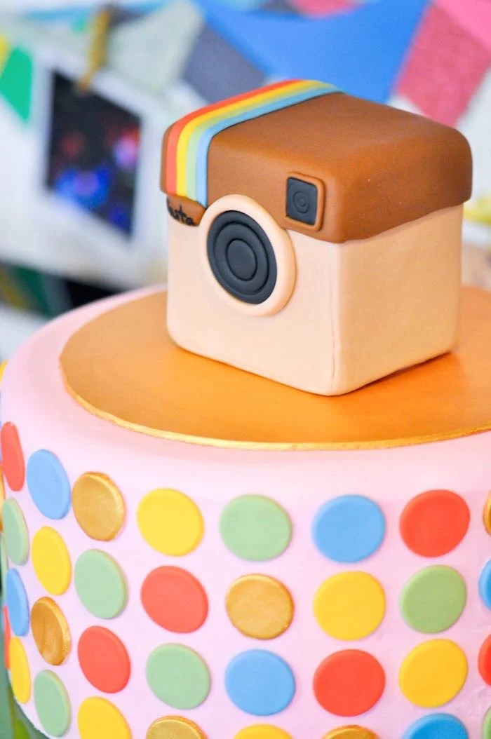 Kara's Party Ideas Glam Instagram Themed 13th Birthday Party