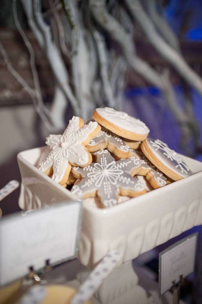 Kara's Party Ideas » Winter Wonderland Wedding Dessert