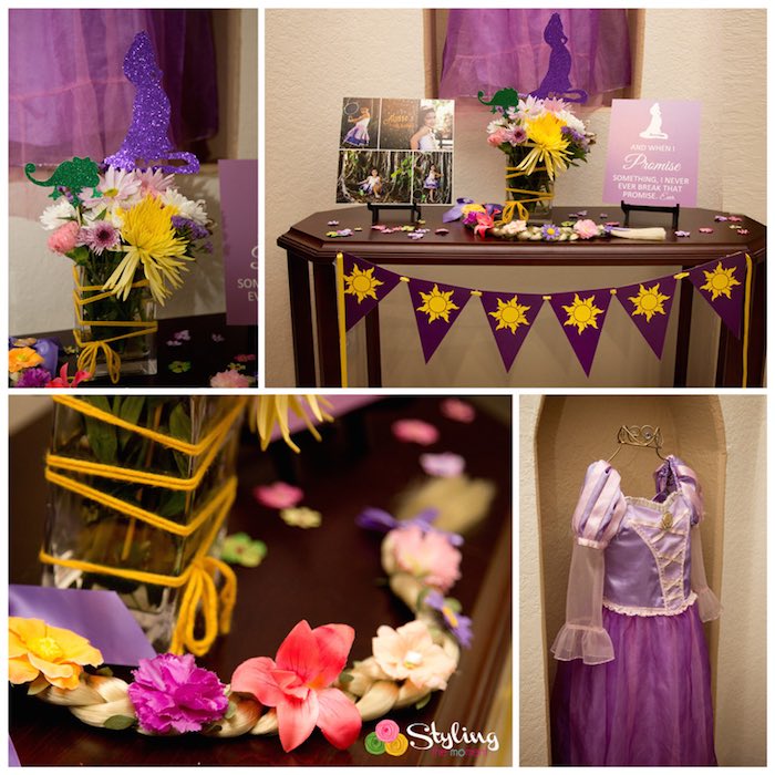 Kara's Party Ideas Tangled + Rapunzel Birthday Party Kara's Party Ideas