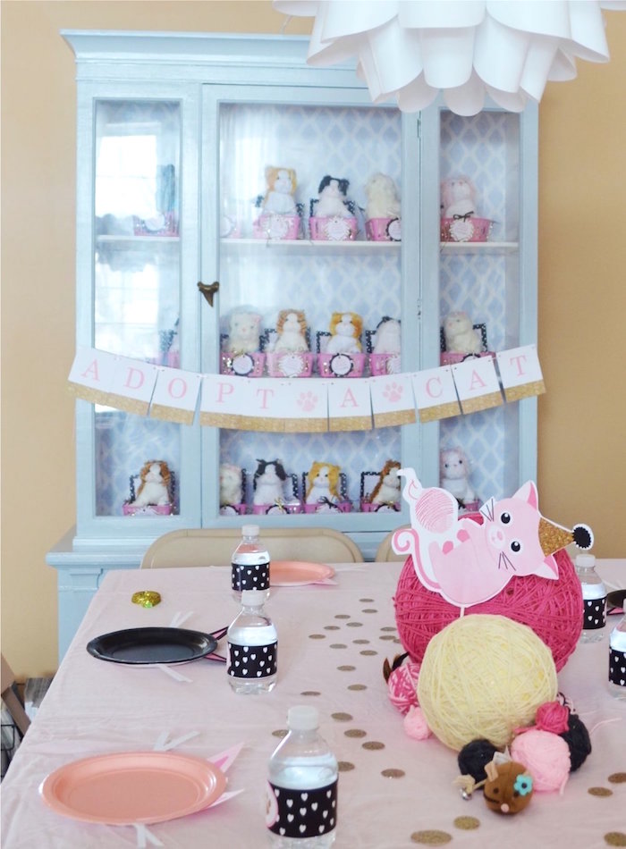 Kara's Party Ideas Kitty Cat Birthday Party Kara's Party Ideas