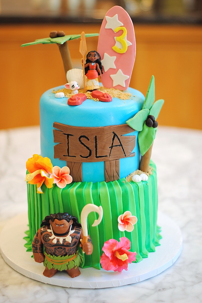 Kara's Party Ideas Moana Hawaiian Luau Birthday Party