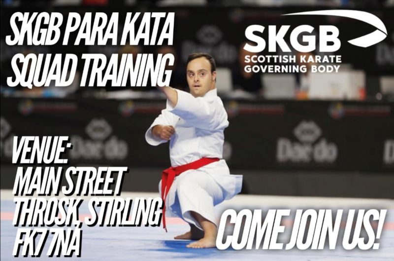 The SKGB are pleased to announce our first National Para Kata Squad