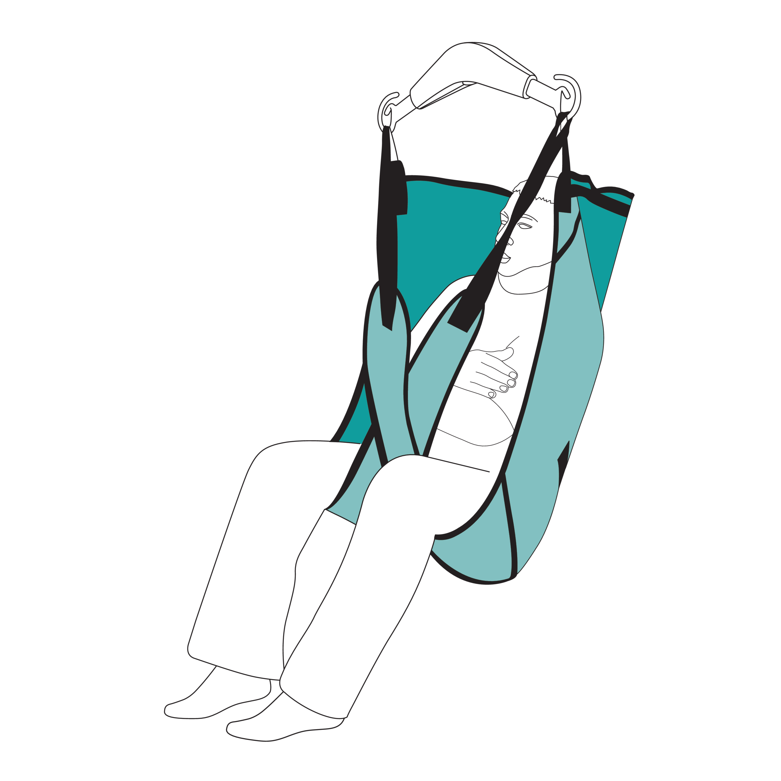 Allegro General Purpose Sling with head support KAREAGE Medical Equipment