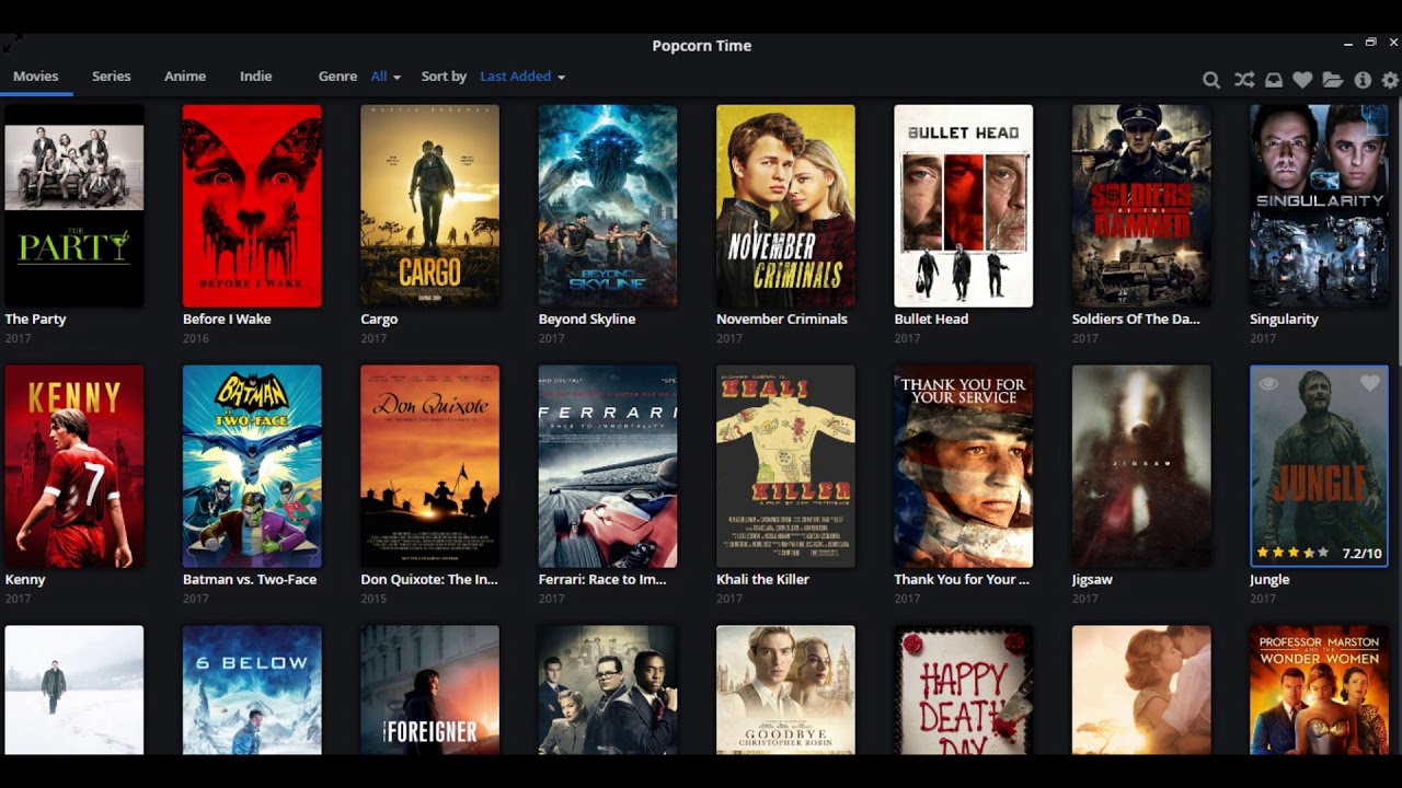 PopCorn Time for PC on Windows 10/7/8/8.1/XP or Mac Laptop, Download