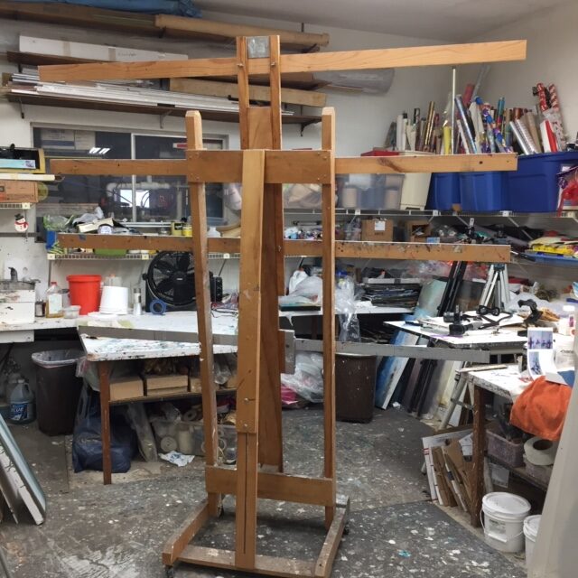 Art Easel Put To Good Use Karen Hale