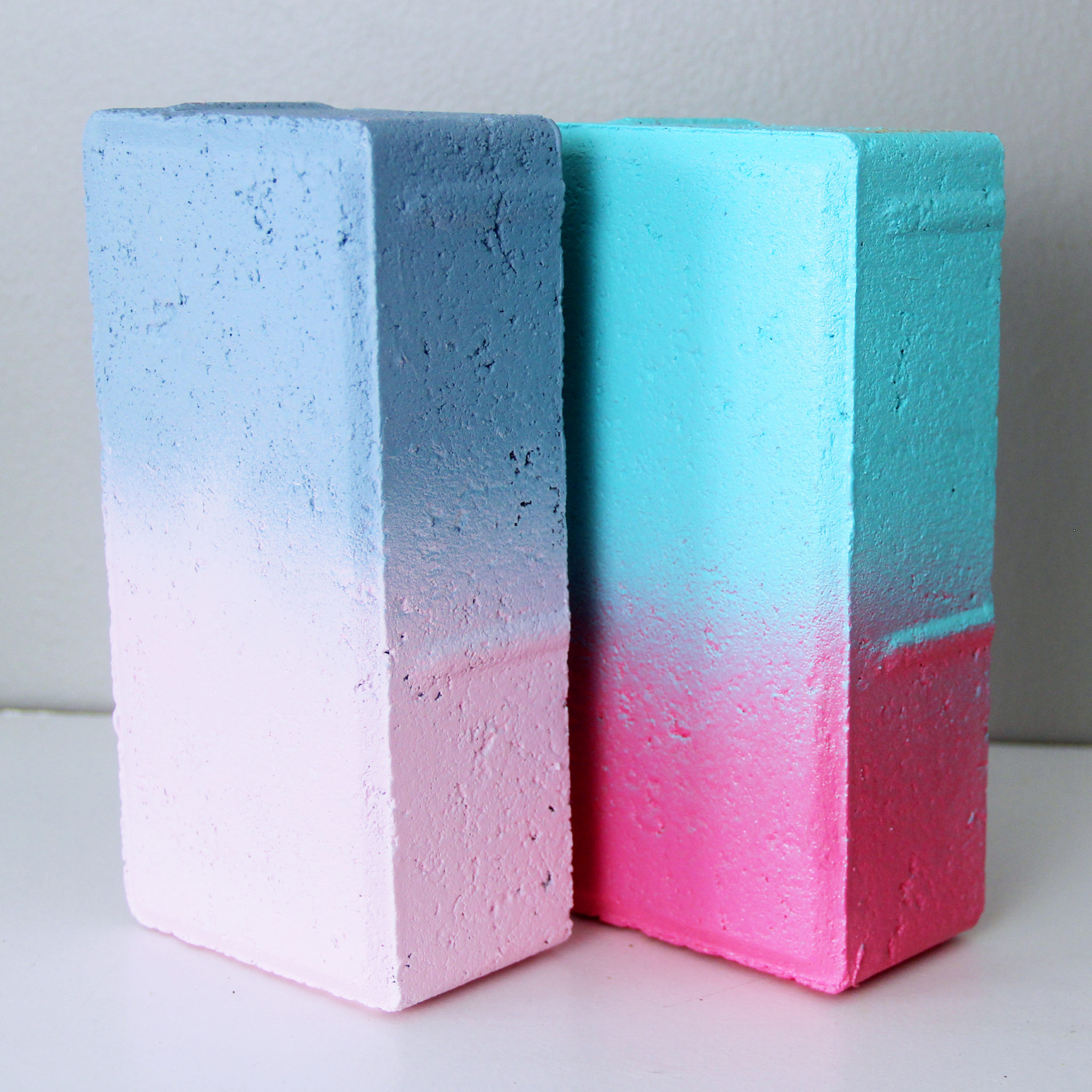 3 DIY Bookends Made from Bricks Karen Kavett