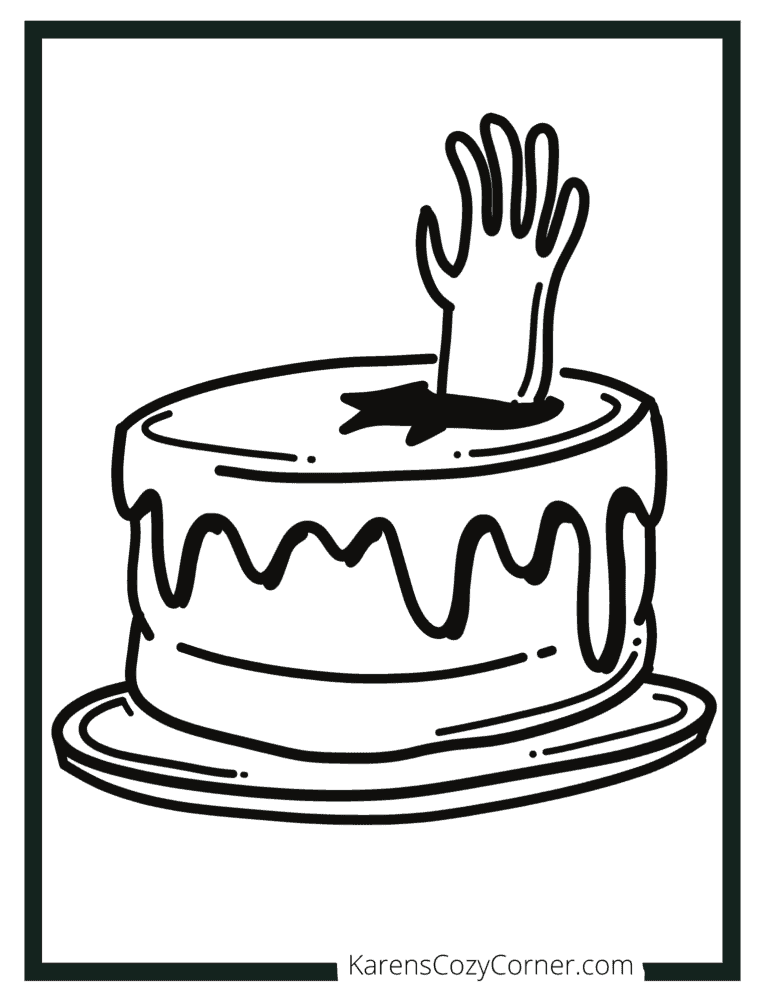 36 Free Fun Halloween Coloring Pages Karen's Cozy Corner