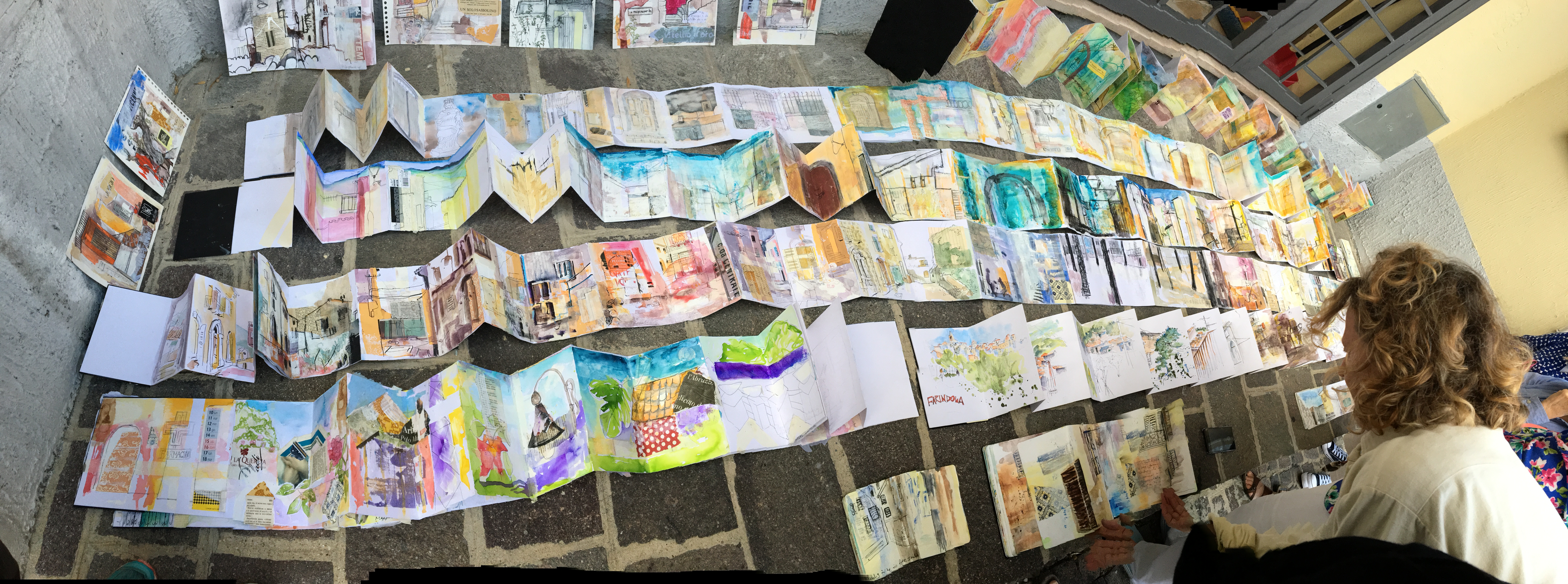 Creative Concertina Sketchbook 2020 New Dates Karen Stamper