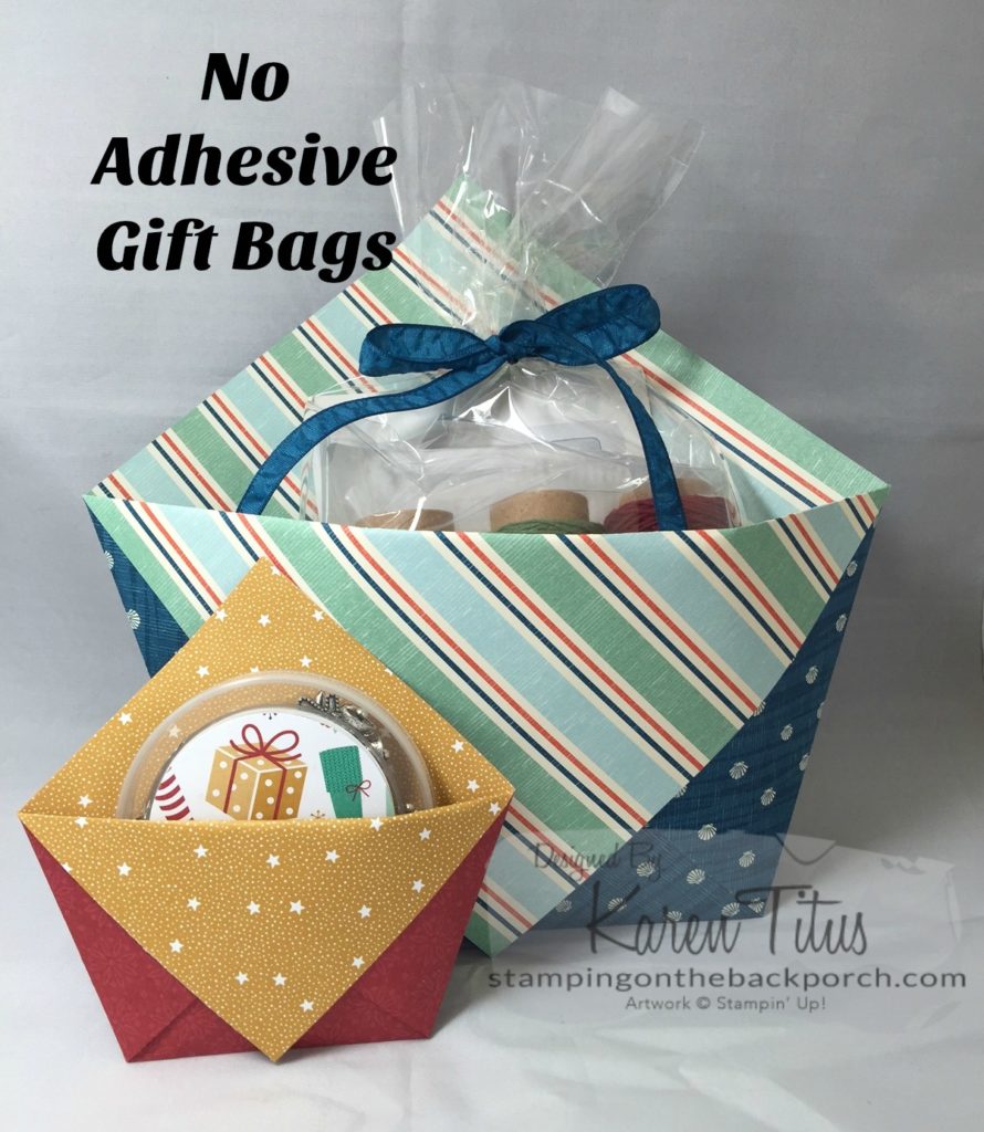 No Adhesive Treat Bags in Two Sizes!