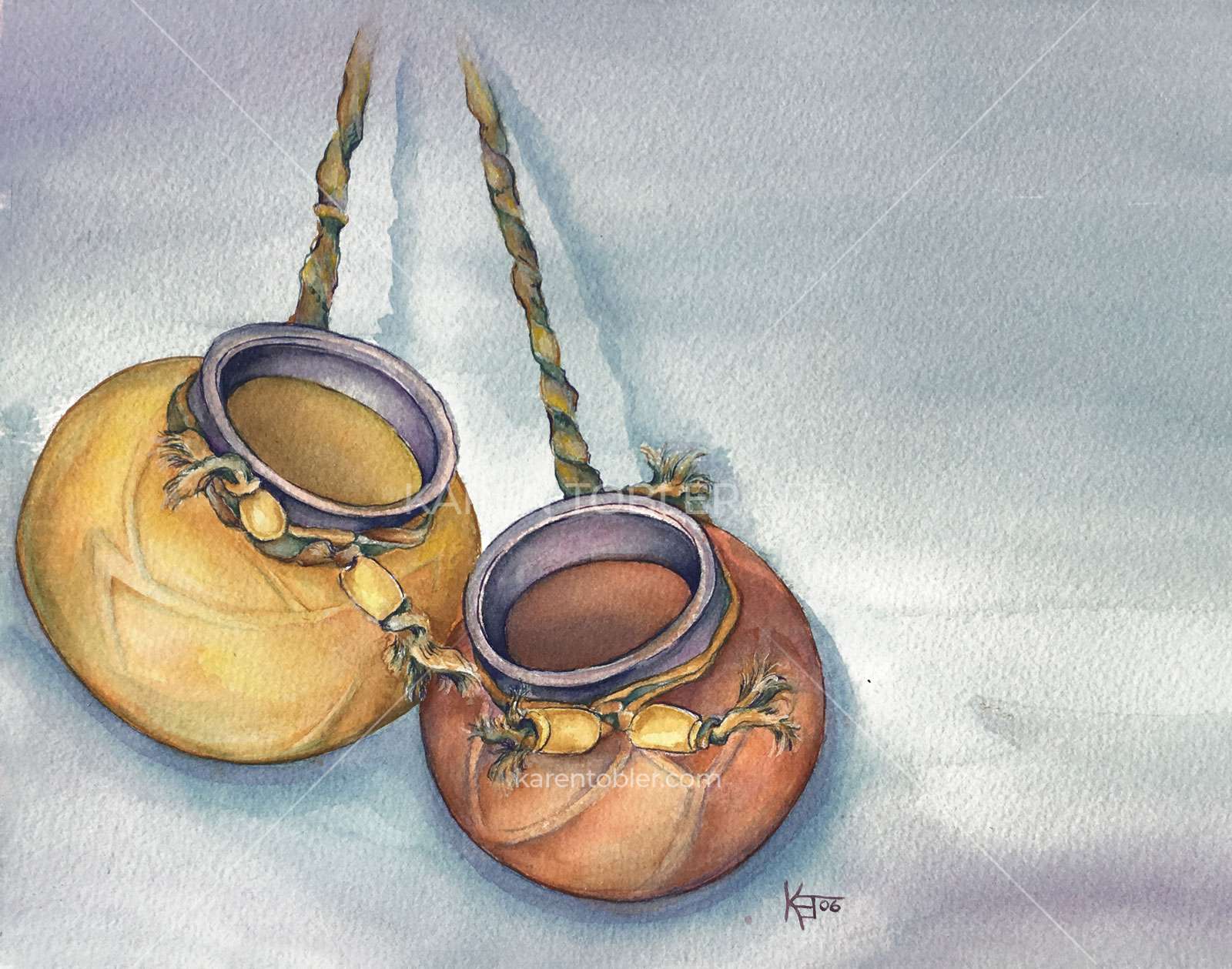 PottersClay Karen Tobler Watercolor Artist