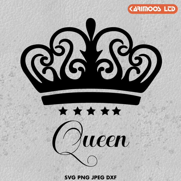 Free Crown Queen SVG Karimoos