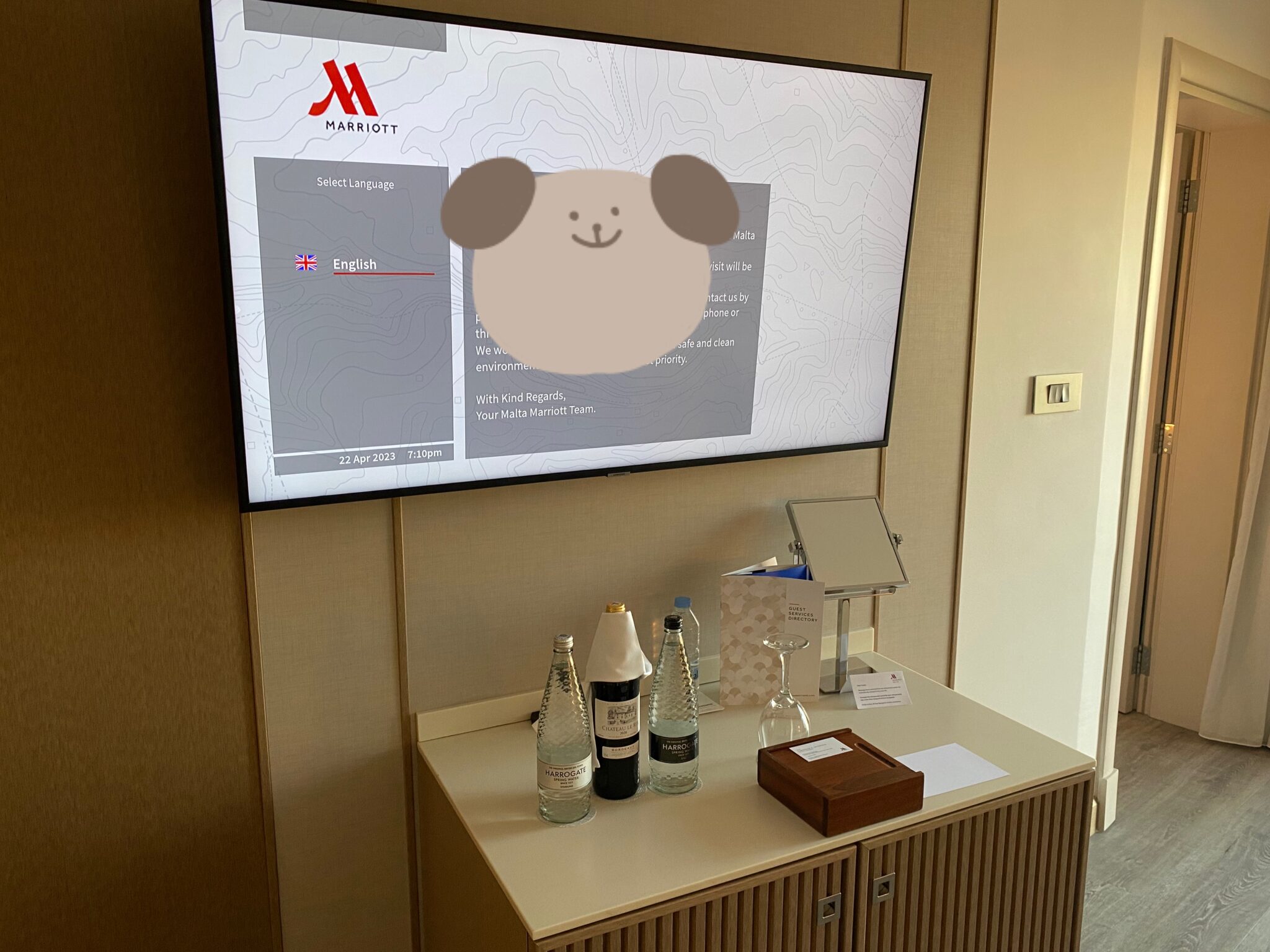 「Malta Marriott Hotel & Spa」のスイートルーム宿泊記 in マルタ島（2023年4月ver.）チタン会員 旅時々ワイン