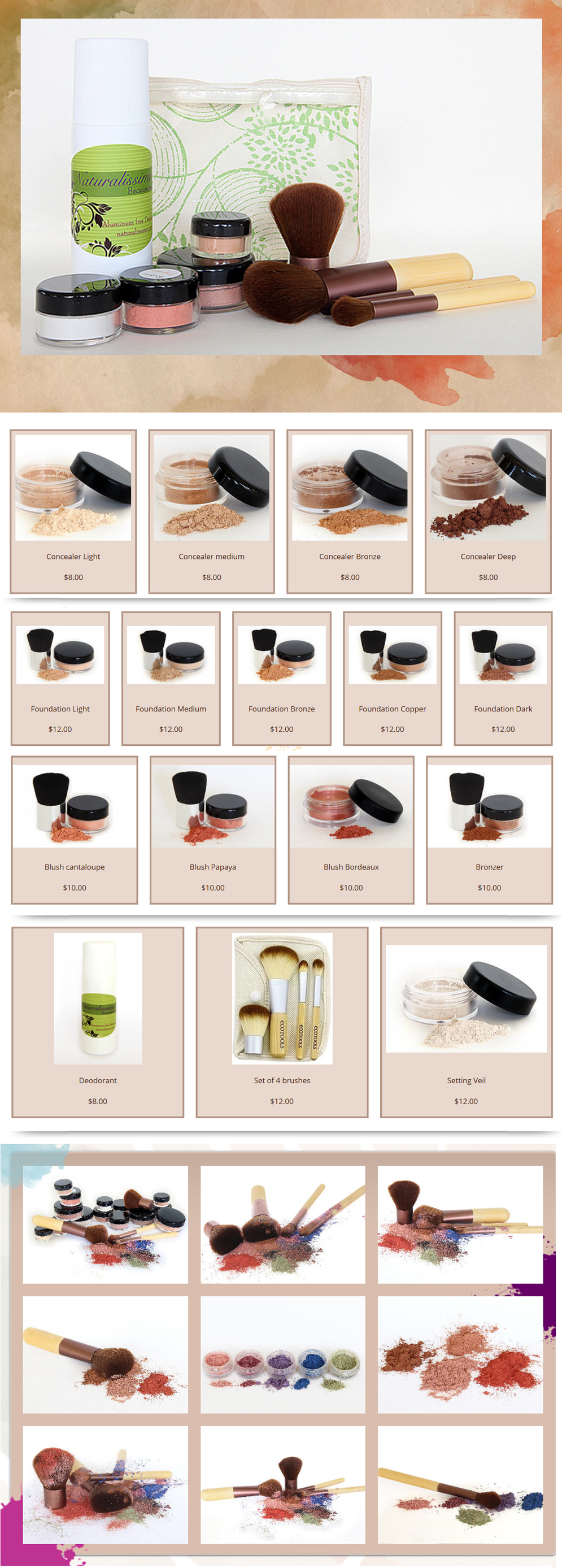 Karin Foreman's Product Photography Samples