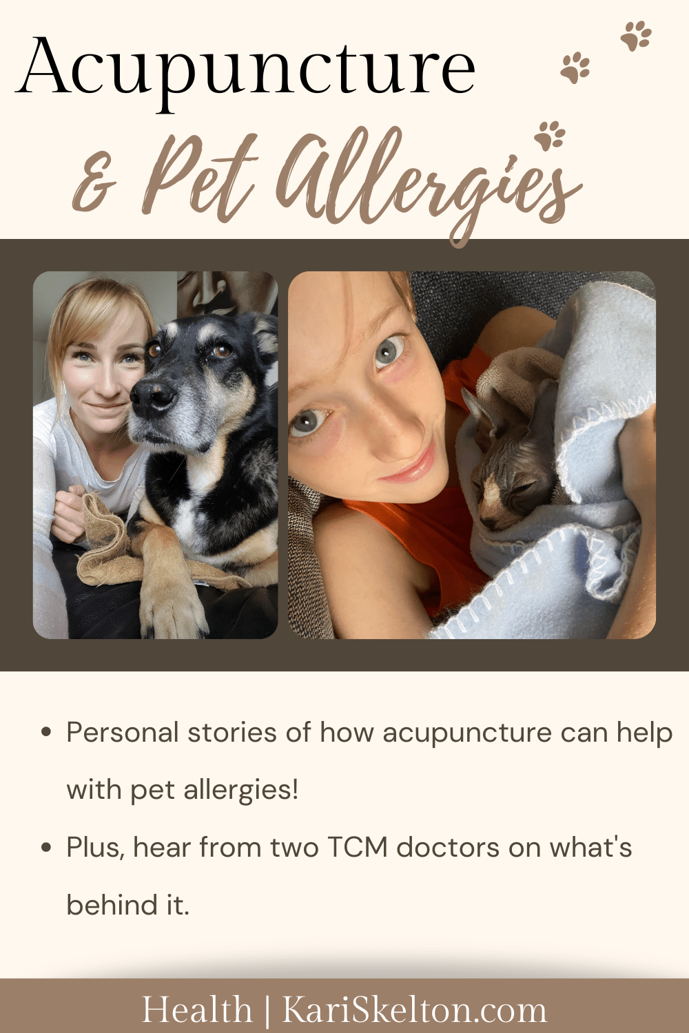 How Acupuncture Can Help With Pet Allergies Kari Skelton