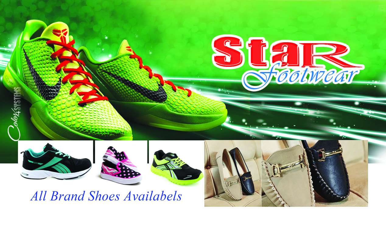 Footwear Flex Design Shop Flex PSD Free Download Karki