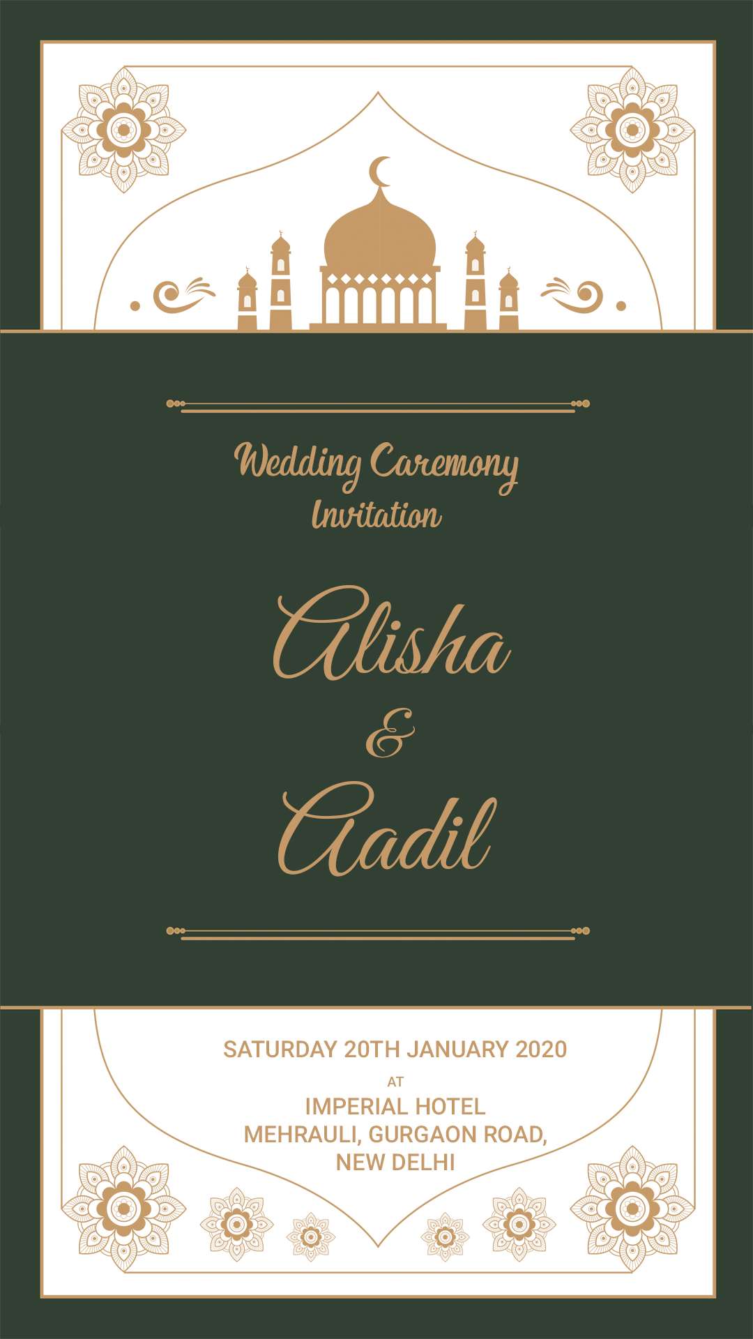 Whatsapp Wedding Invitation PSD Karki Techs