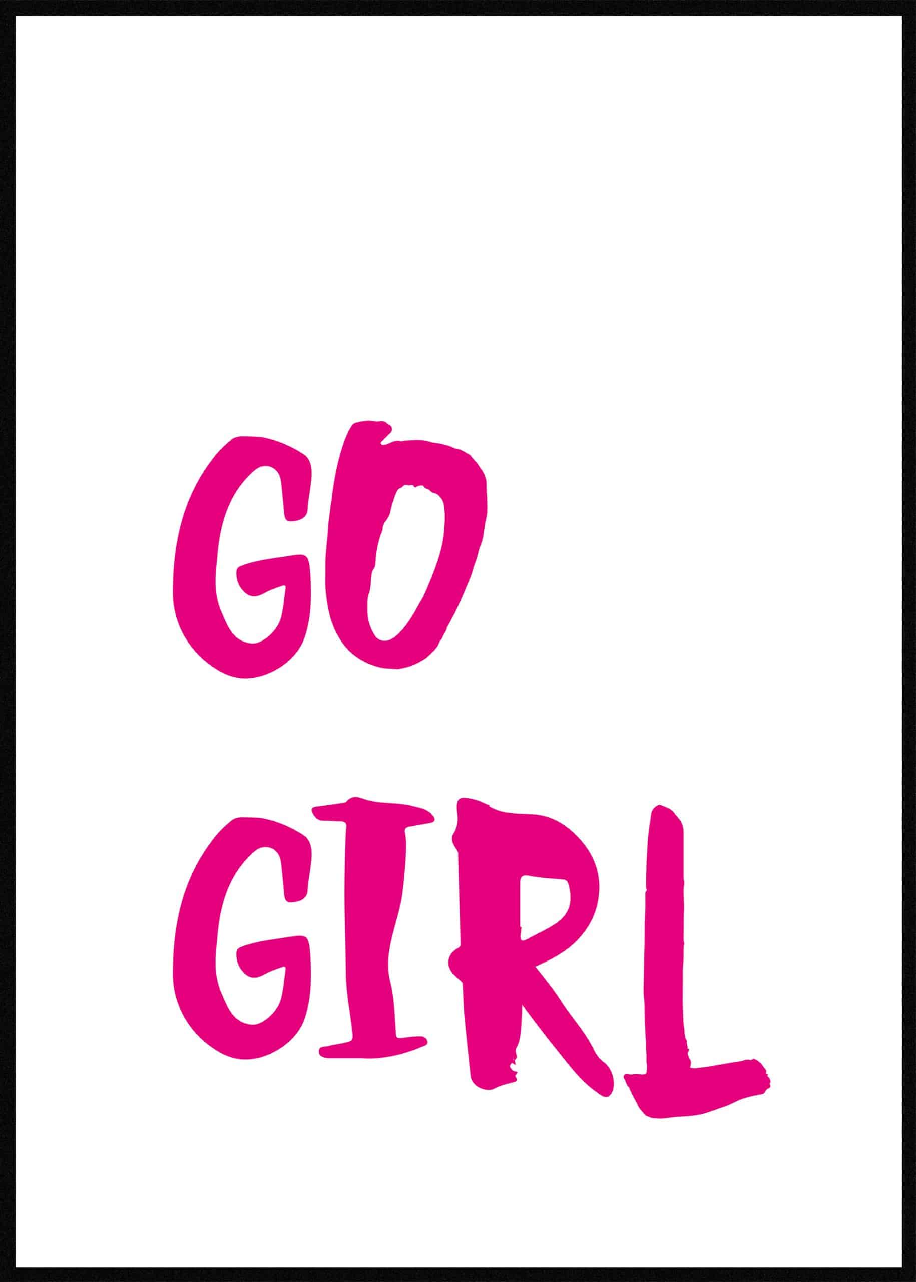 Poster Go Girl Karla und Kurt