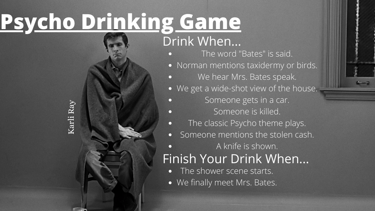 Horror Drinks And Drinking Games! Part 2 Karli Ray's Blog