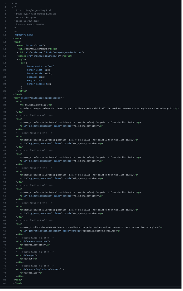 TRIANGLE_GRAPHING JavaScript Code