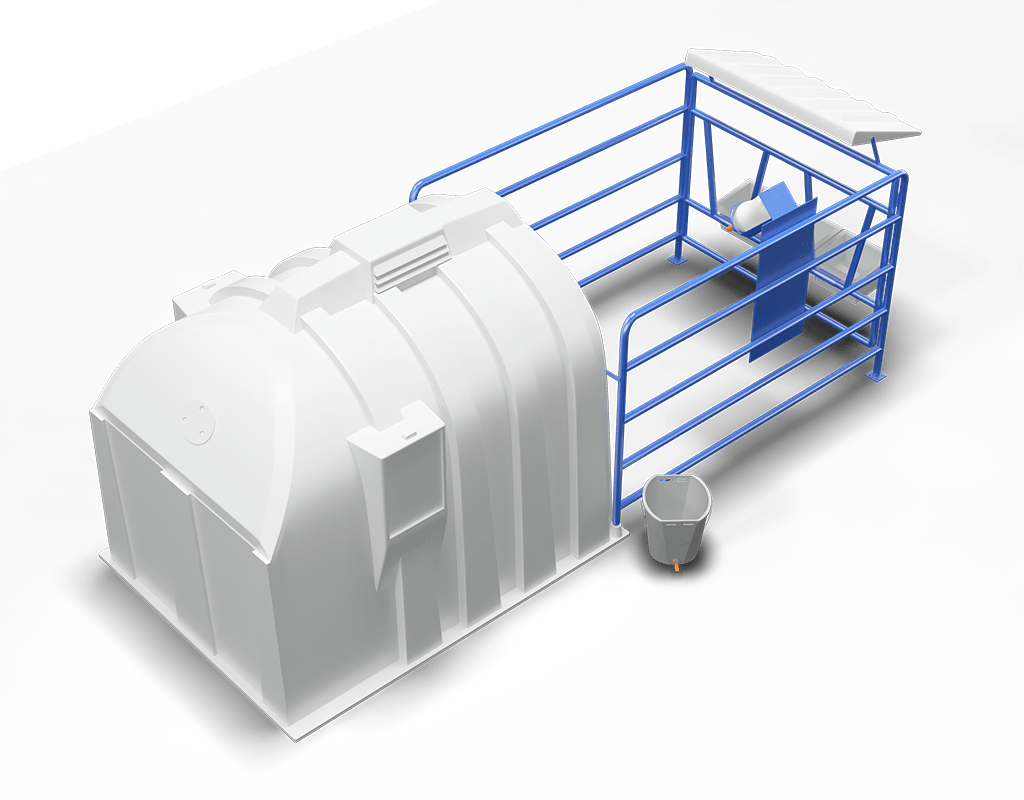 Small Plastic Calf Hutches Karmod Plastic