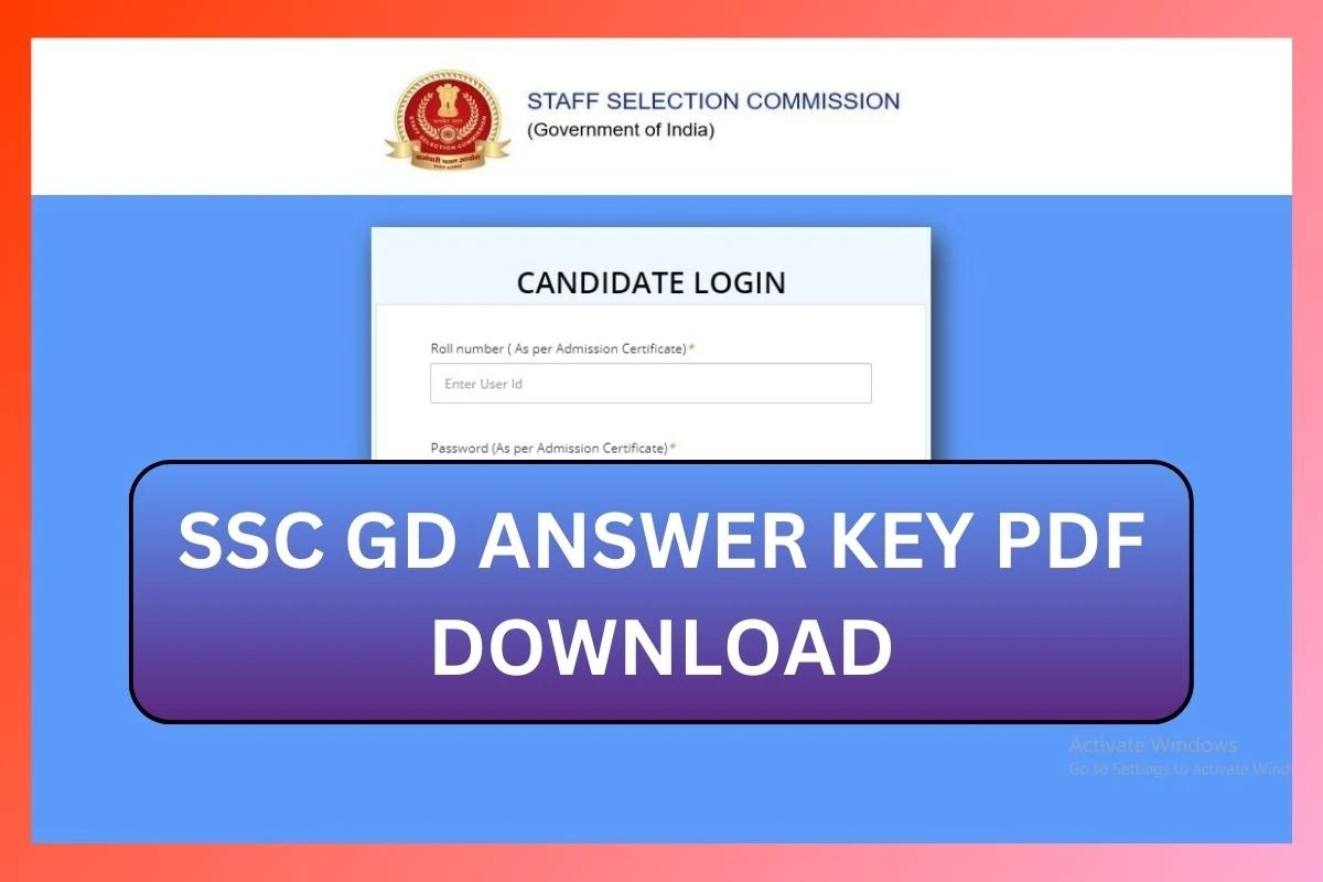 SSC GD Final Answer Key 2023 : GD ಅಂತಿಮ ಕೀ ಉತ್ತರ ಪ್ರಕಟ.! ಈಗಲೇ PDF