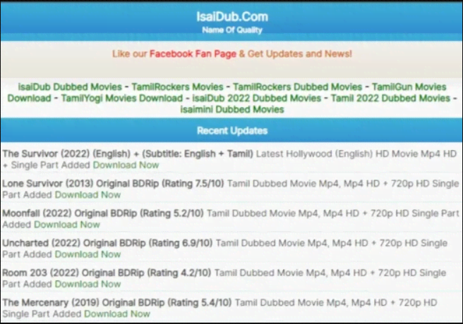 tamilrockers 2023 tamil movies download Isaidub Latest Tamil Dubbed Hd Movies Download Free