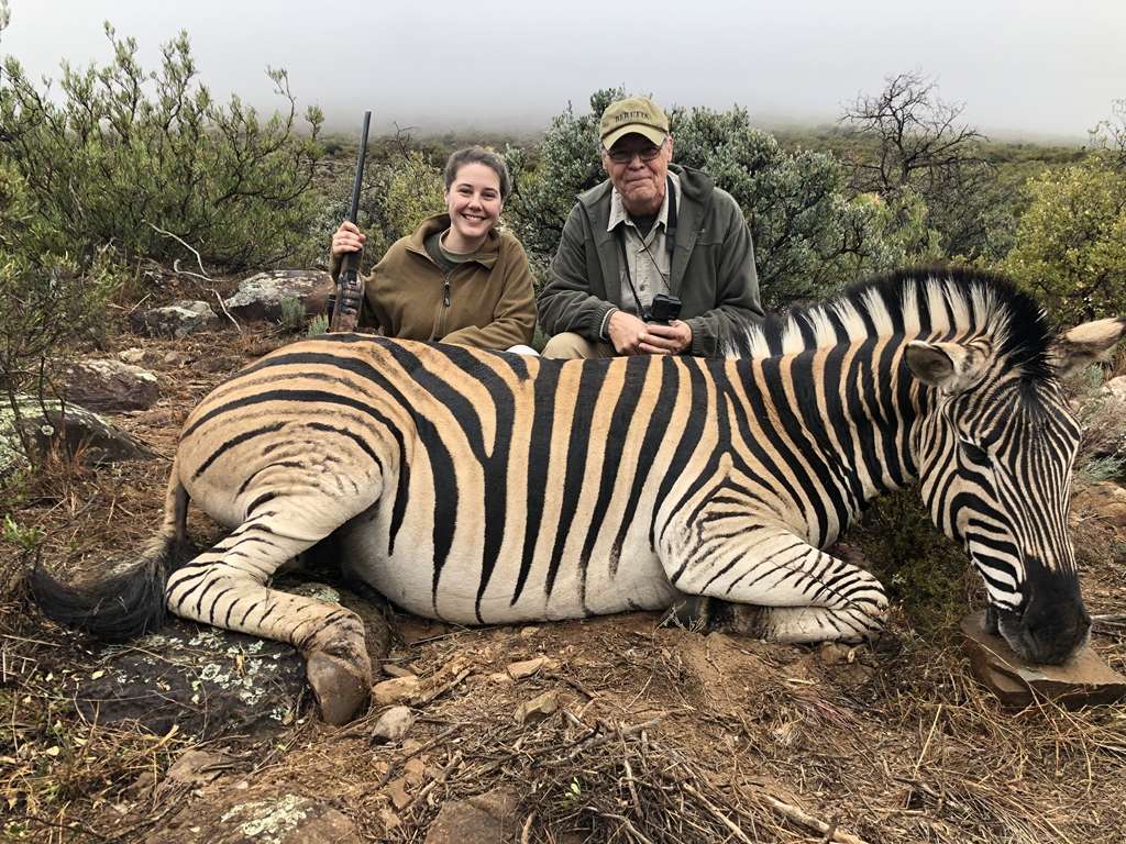 Hunting Burchell's Zebra South Africa