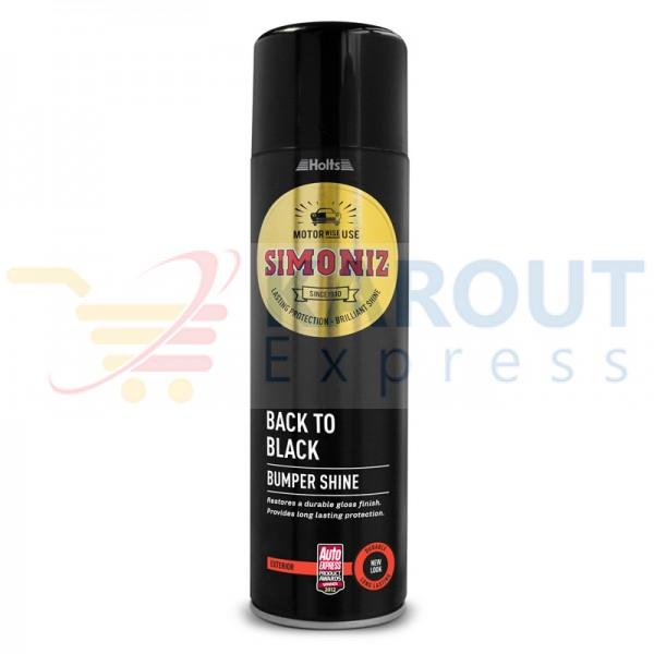 Simoniz Back To Black Bumper Shine Aerosol 500ml KaroutExpress