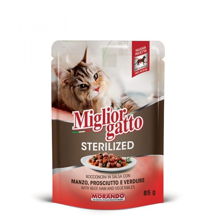 Miglior Gatto Cat Food in Sauce Pouch 85g KaroutExpress
