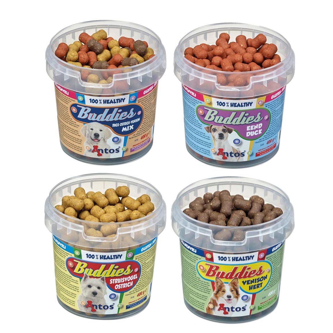 Dog Food, Buddies Dog Dry Food Semi Moist Dog Puppy Treat (400 g