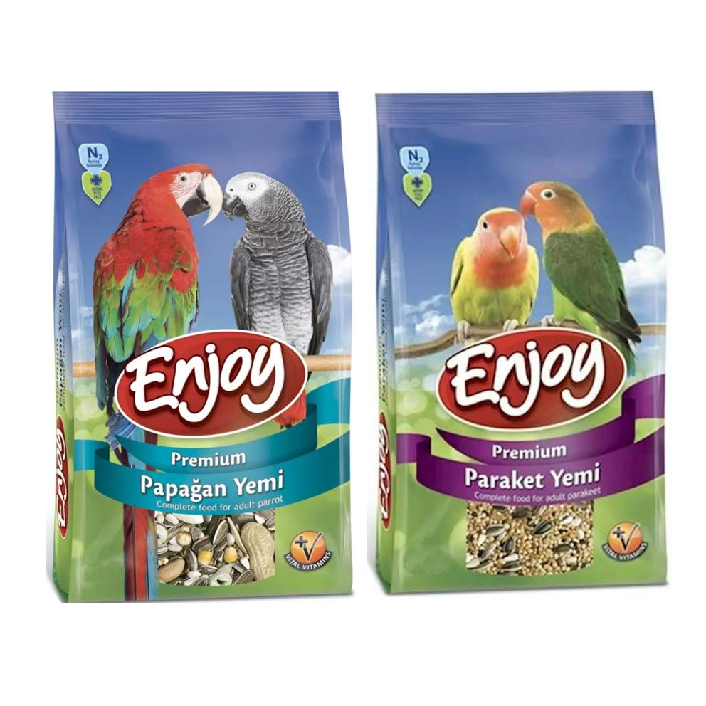 Enjoy Parrot/Parakeet Food KaroutExpress
