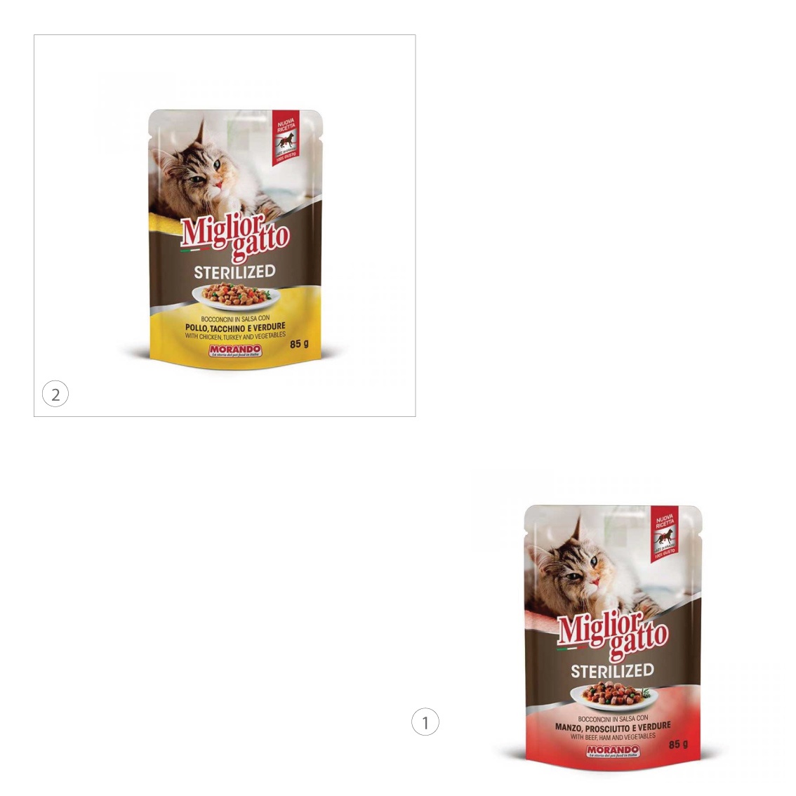 Miglior Gatto Cat Food in Sauce Pouch 85g KaroutExpress