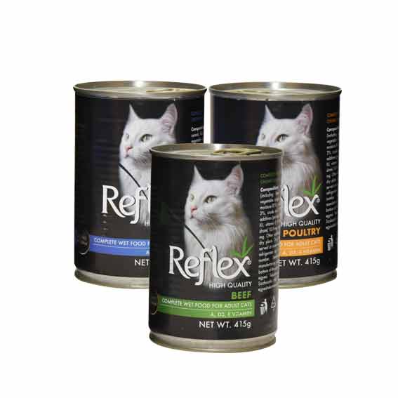 Reflex Cat Food Wet Food (415 g) KaroutExpress