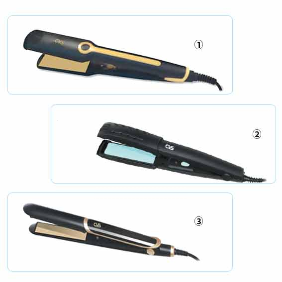 Ceramic Fast Heating CVS Hair Straightener KaroutExpress