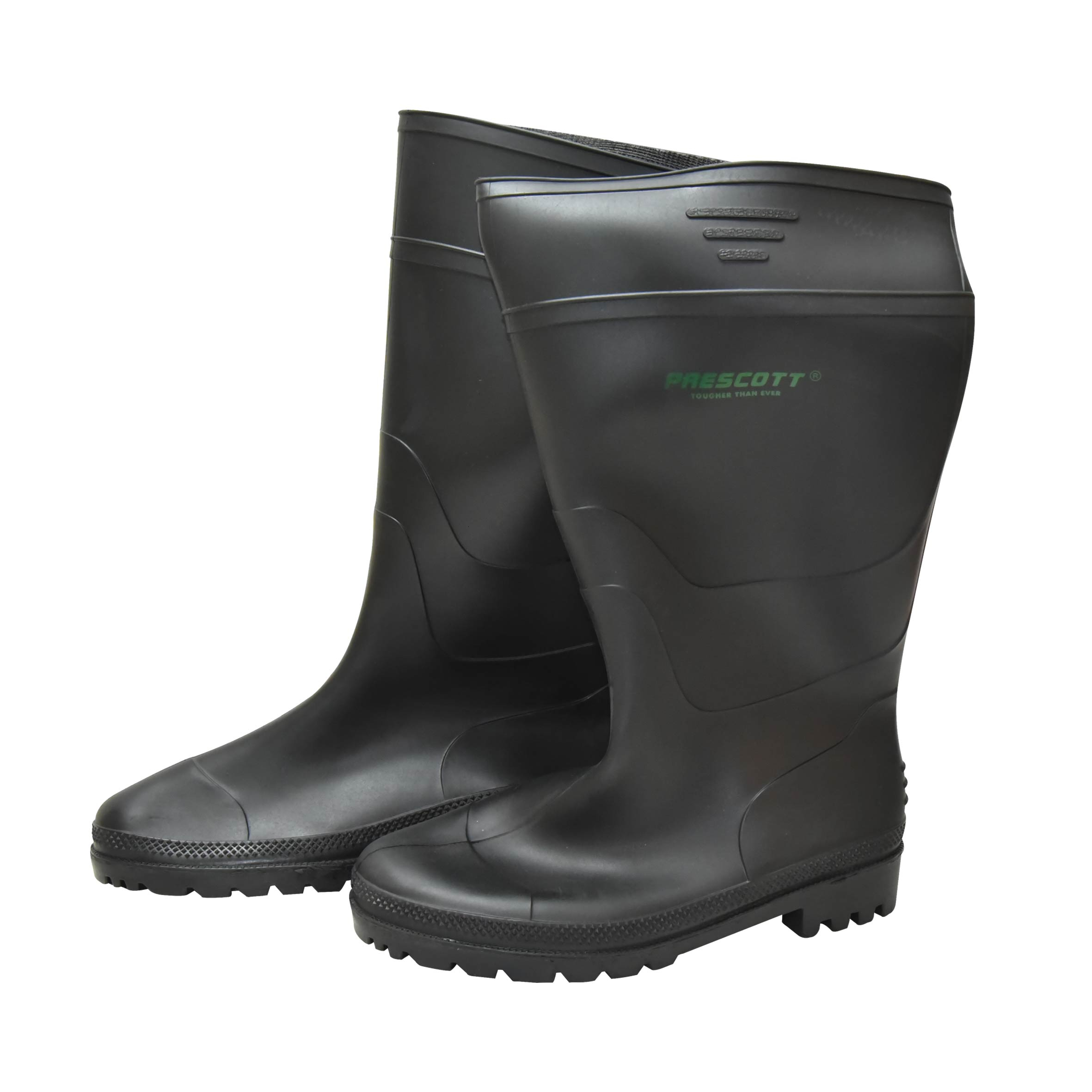 Prescott Gumboots PVC Black Safety Rubber Boots KaroutExpress