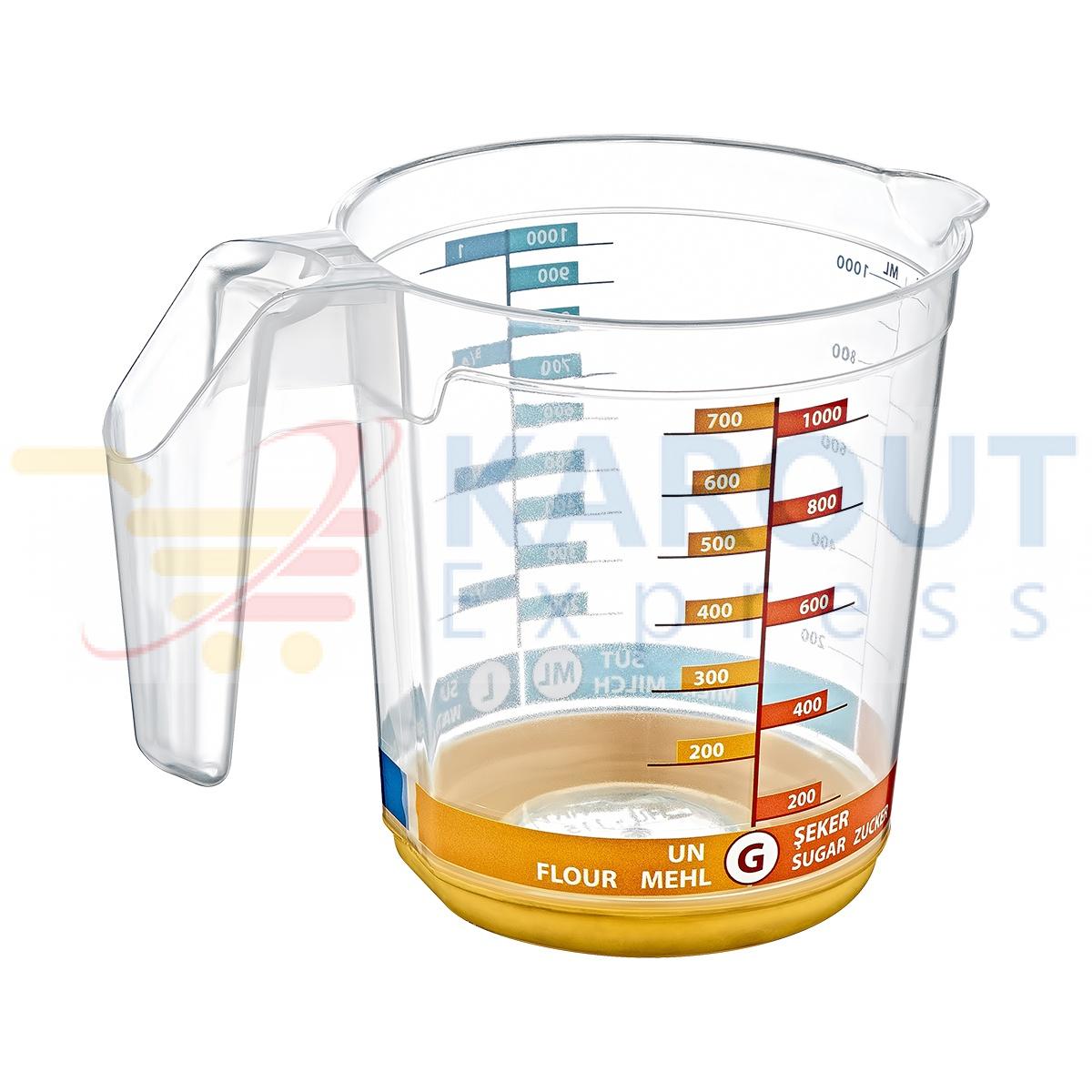 Plastic Measuring Container With Handle Plastic Measurement Jug