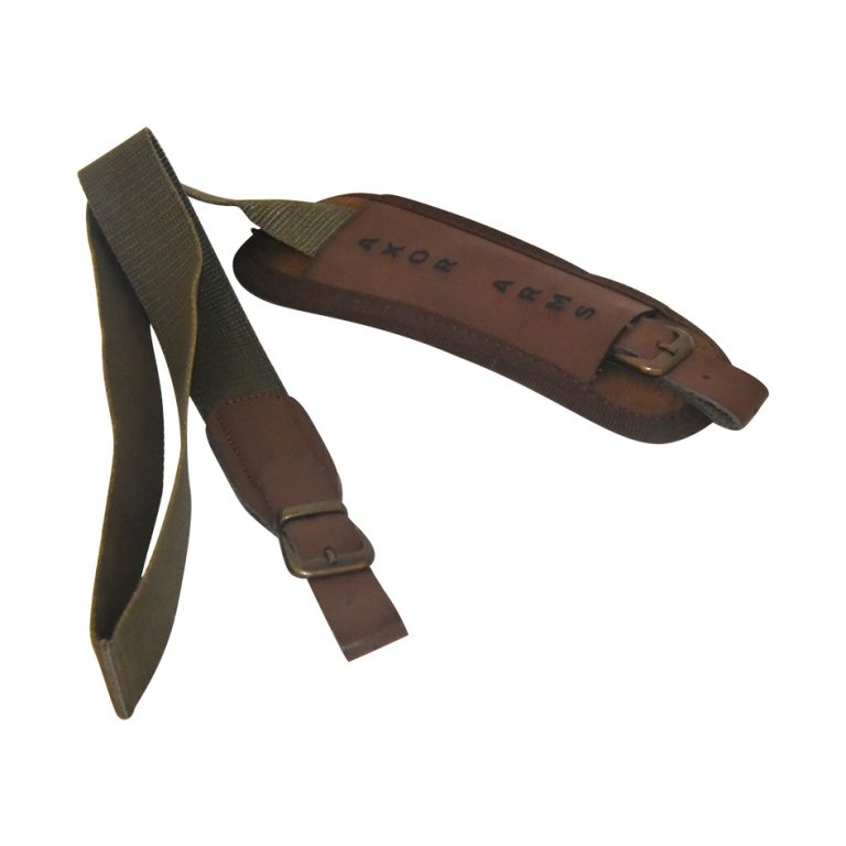 Shotgun Belt Strap Cotton and Leather Air Shotgun Shoulder Strap