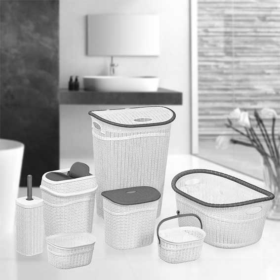 Plastic Bathroom Set Bathroom Accessories KaroutExpress