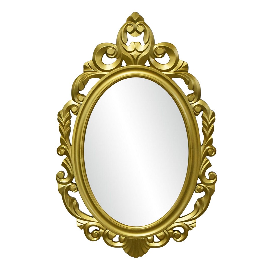 Mirror, Oval Mirror Bathroom/ home Wall Decor KaroutExpress