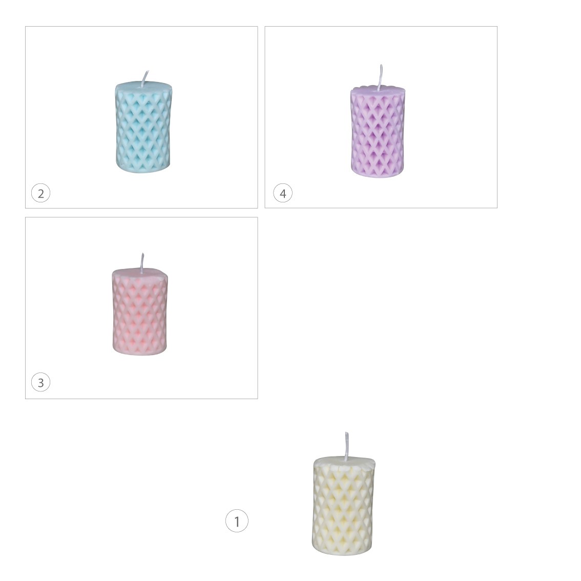 Scented Candle Cylinder Scented Candle KaroutExpress