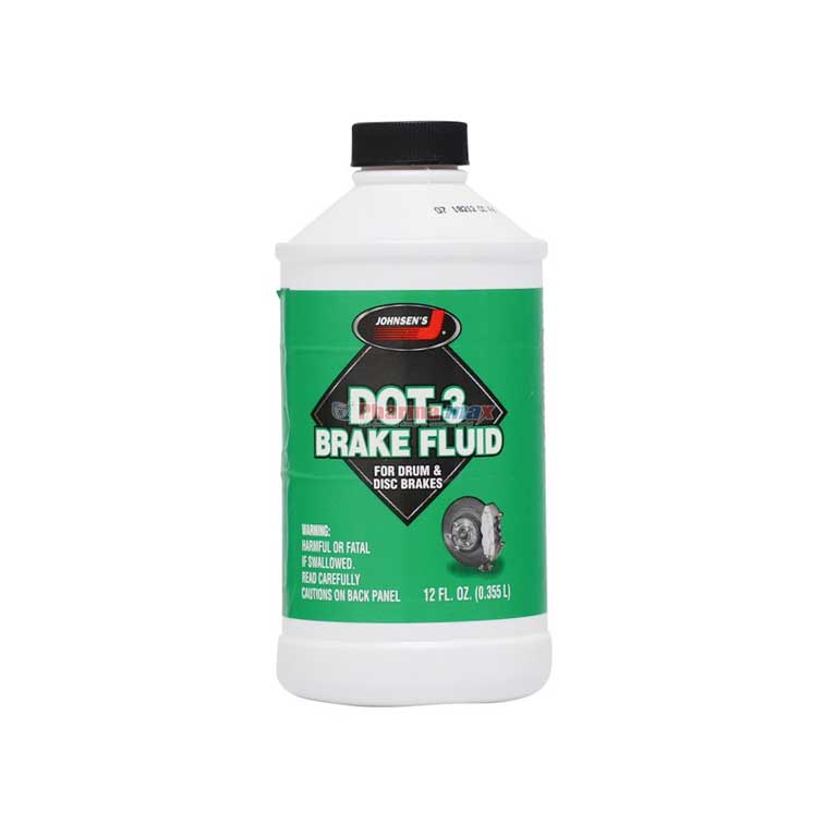 Johnsens Dot 3 Brake Fluid 12oz KaroutExpress
