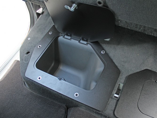 SAFE010 Ford Ranger Lockable Under Seat Storage Compartment by