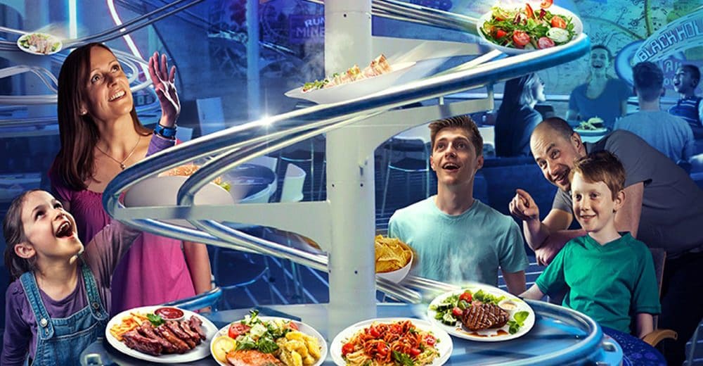 UK's first rollercoaster restaurant opens at Alton Towers Karryon