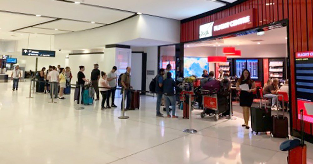 Flight Centre Agents Rush To Rescue The World At Sydney International