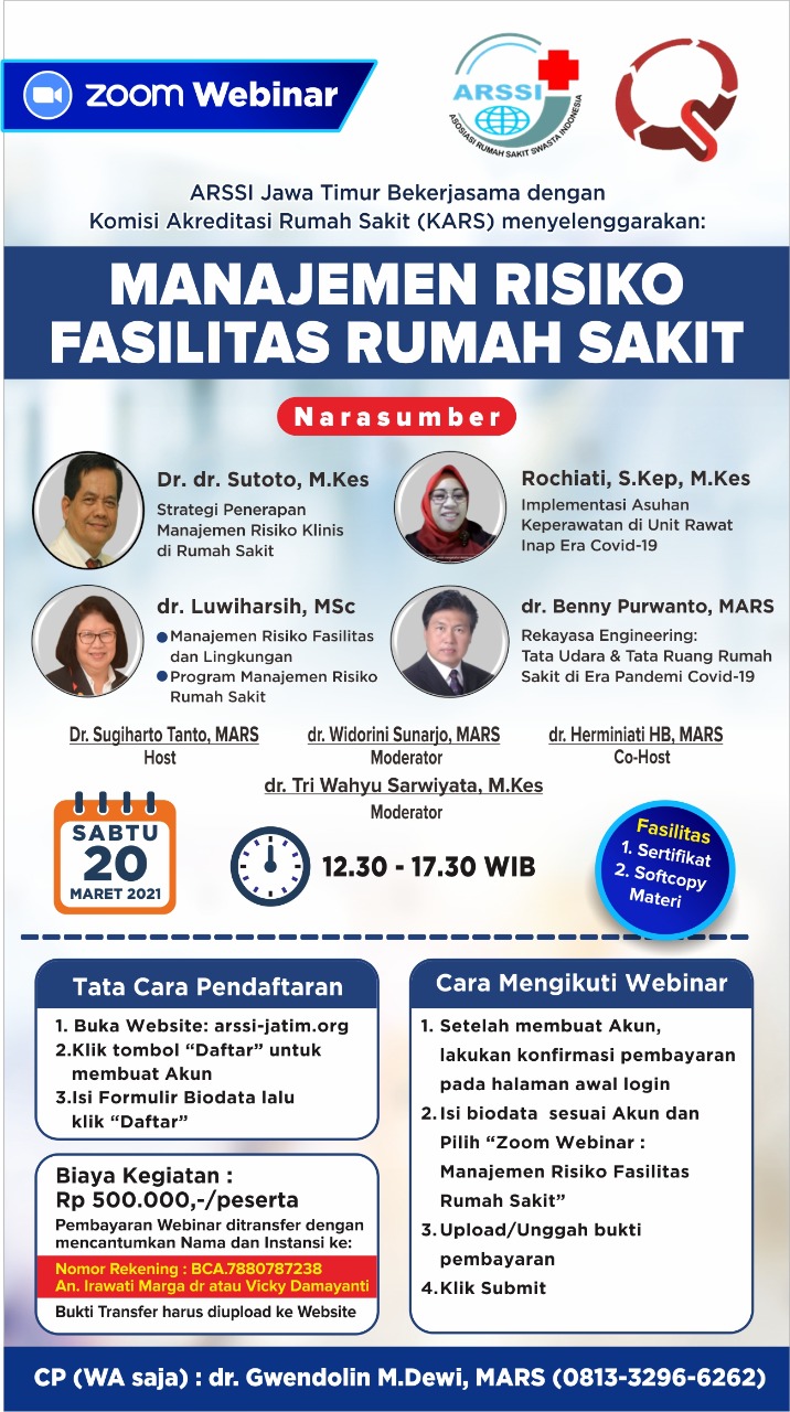 Manajemen Risiko Fasilitas Rumah Sakit KARS Manajemen Risiko Fasilitas Rumah Sakit KARS