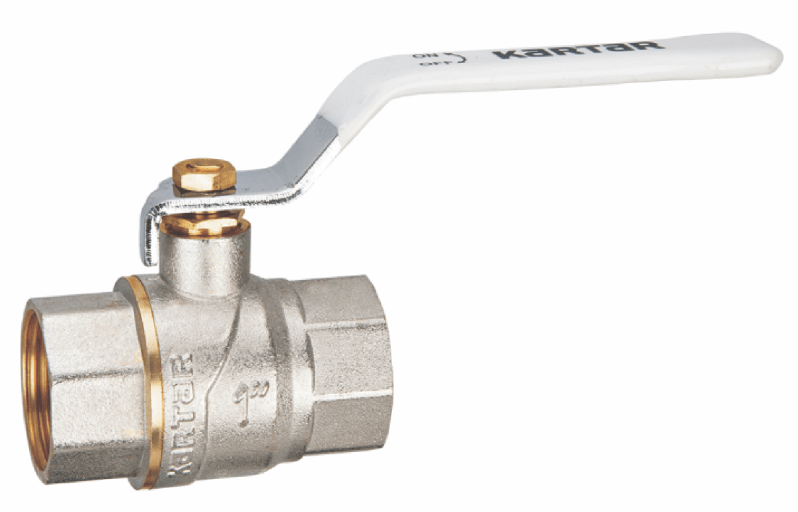 Brass Chrome Plated Ball Valve Kartar