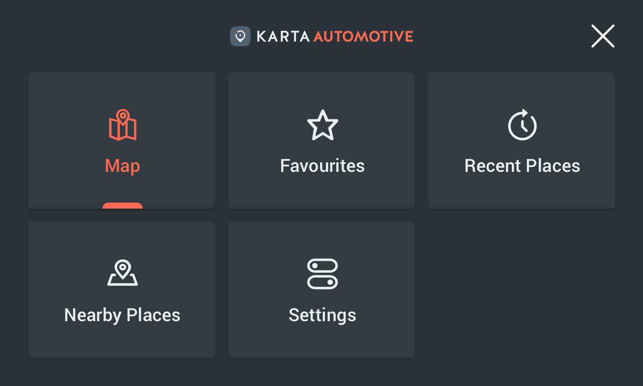 Main Menu Karta Software Technologies