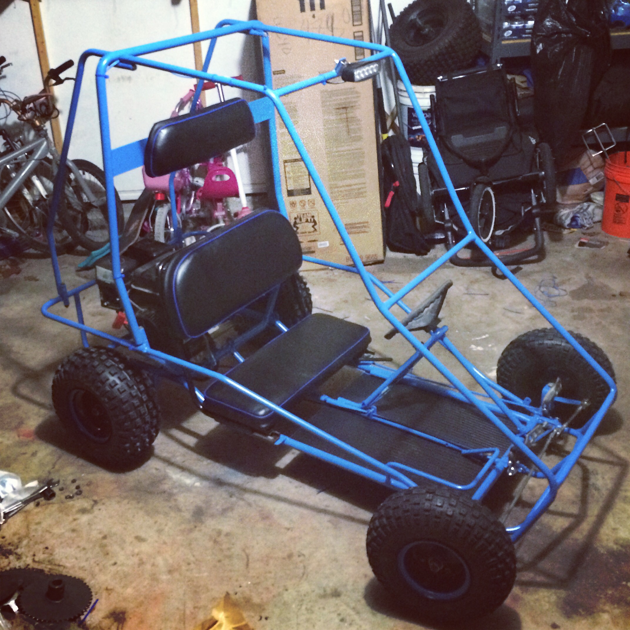 Three 2 Seat Manco Go Karts for Kids Just in Time for Christmas