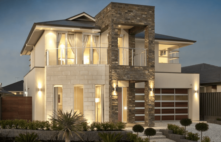 28 Sloped Roof Bungalow Font Elevations (Collection1) Happho